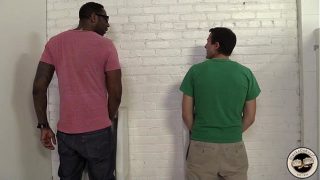 Aiden Parker Fucks A Black Guy In A Restroom