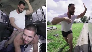 Buff Straight Guy Tricked Into Having Gay Sex With Joey Doves