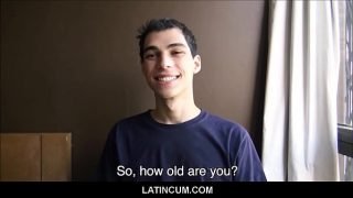 Young Amateur Latino Spanish Boy Needs Money POV